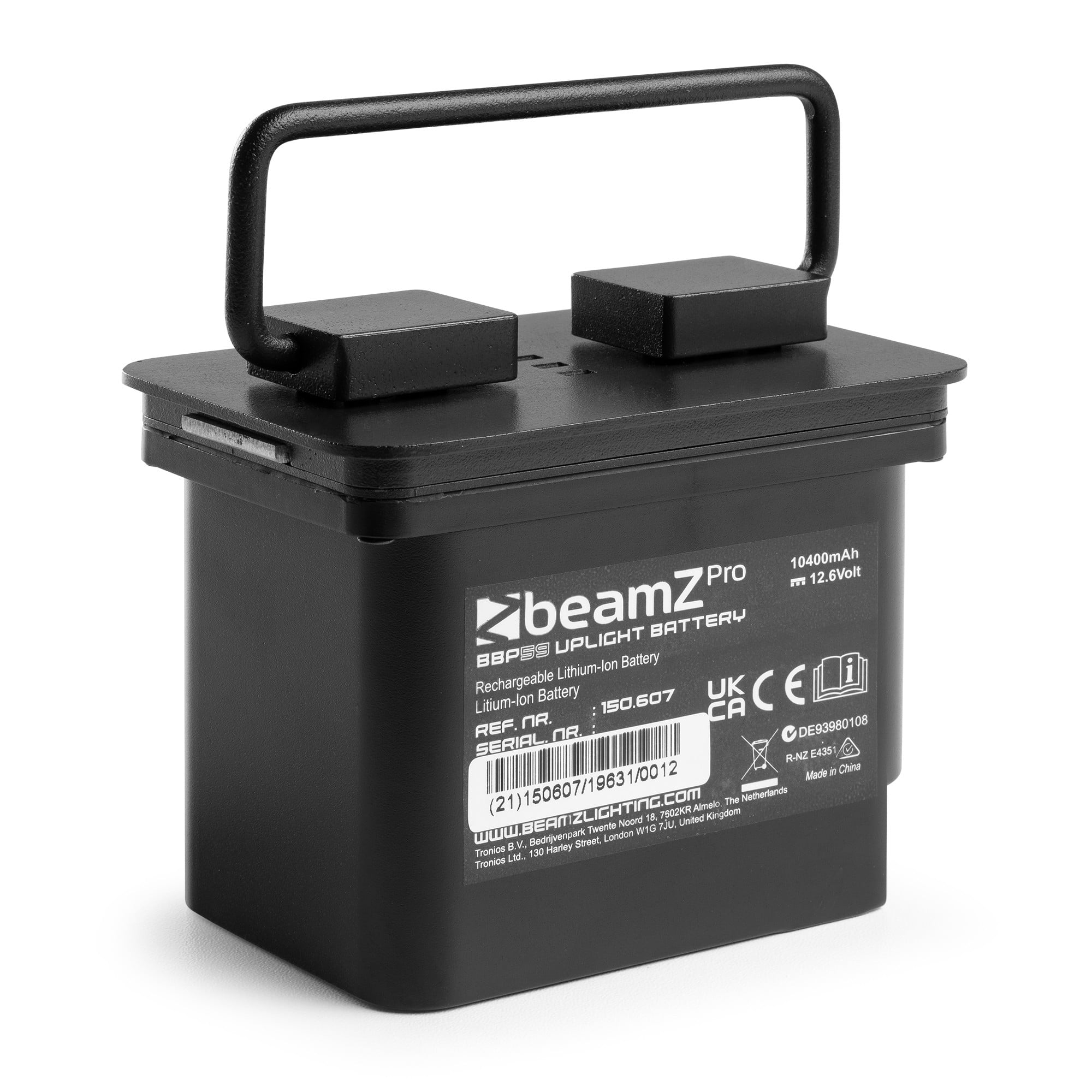 Beamz BBP5XB Batería de recambio 10.4Ah BBP5XB Batería de recambio 10.4Ah