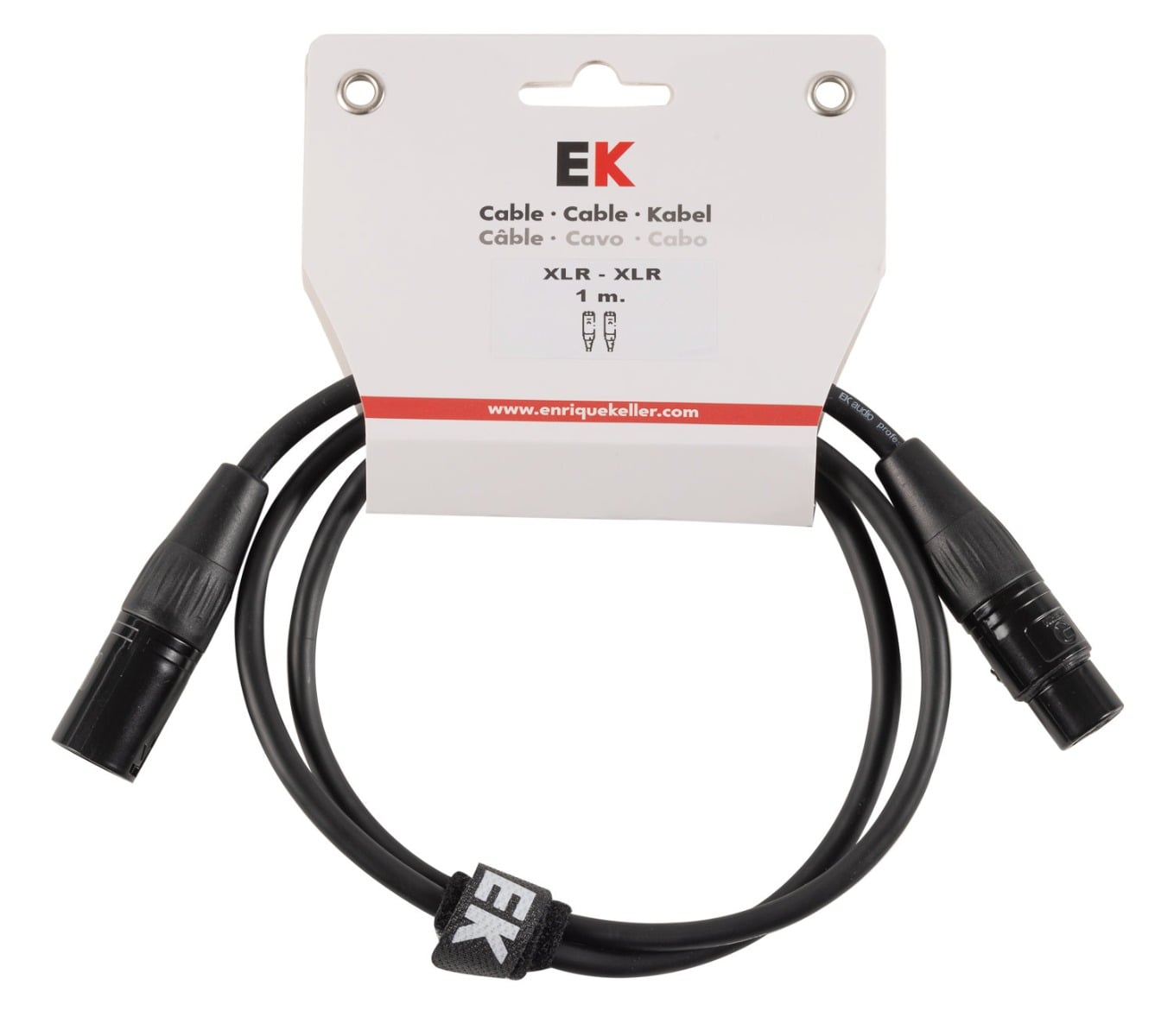 EK Audio Cable  Neutrik Para Micrófono Xlr/Xlr 1 M NXX0011