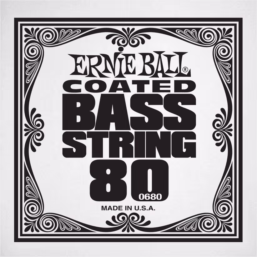 ERNIE BALL Cuerda Bajo Slinky Coated Entorchada 080 CEB0680