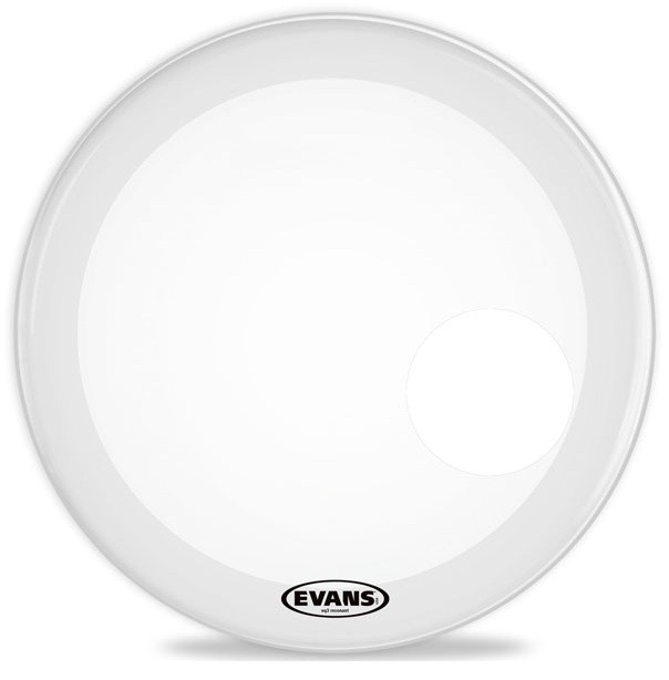 Evans 26 EQ3 Reso Smoth White Parche de Bombo BD26RSW 26 EQ3 Reso Smoth White