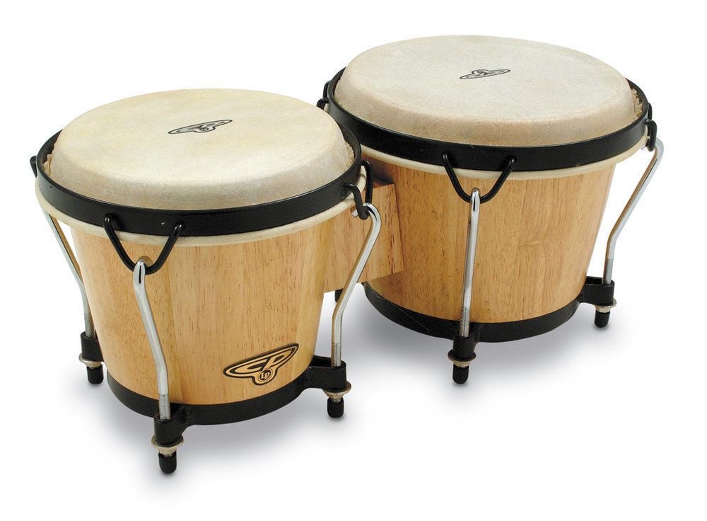 LP CP221-AW Tradicional Set de Bongos 6"+7" Natural Tradicional Set de Bongos CP