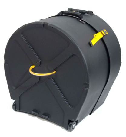 Hardcase HN24B Estuche con Ruedas para Bombo de 24" HN24B