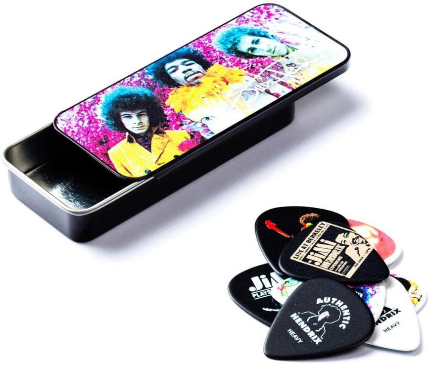 Dunlop Bote Jimi Hendrix Experience Medium Pack de 12 Un. JH-PT01M