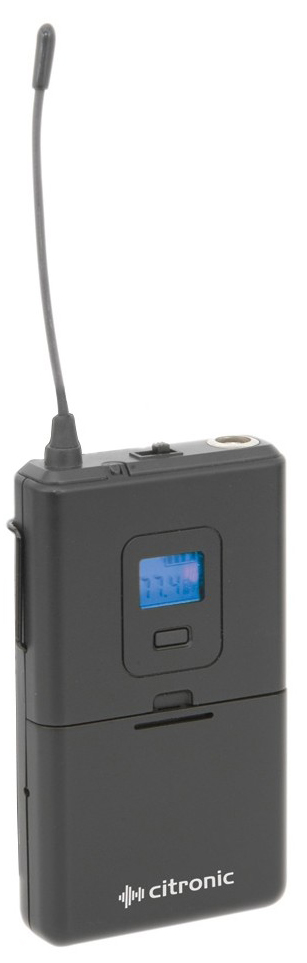 Citronic RUBP-PLL Transmisor de Petaca para Sistemas RU105 y RU210 RUBP-PLL