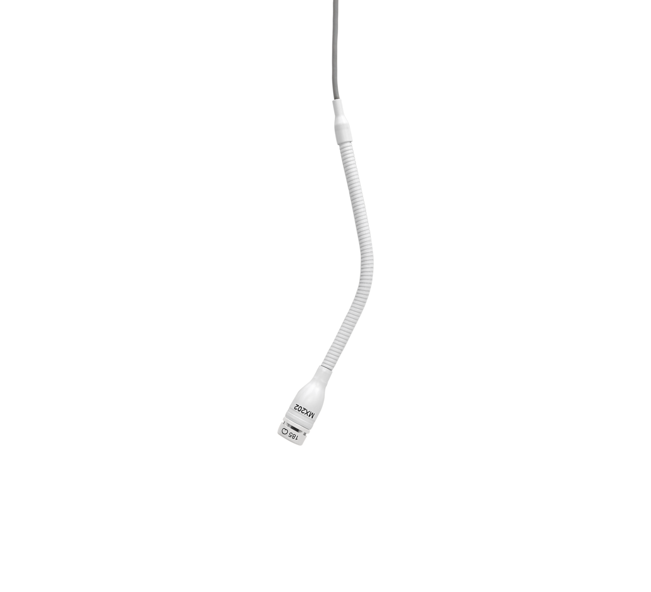 SHURE MX202WP-A/N Micrófono mini-condens con Previo para montaje. Sin Cápsula. Blanco. MX202WP-A/N
