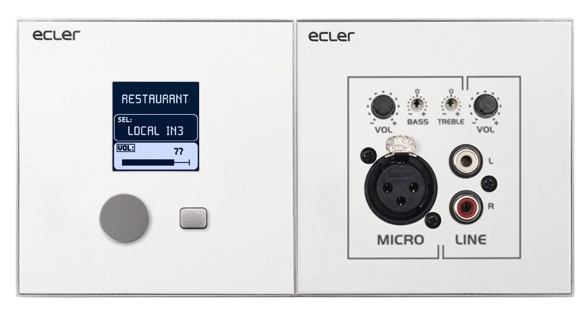 Ecler Control Remoto Digital eMCONTROL1