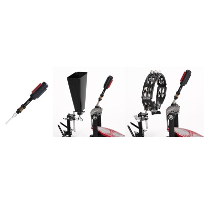 Ahead AHSKCS Two-Way COWBELL/TAMBOURINE Beater Maza de bombo AHSKCS Two-Way COWBELL/TAMBOURINE Beater, Delrin S