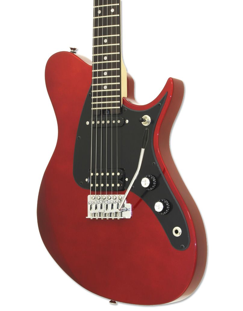 Aria Jet1Ca Guitarra Eléctrica Roja JET1CA
