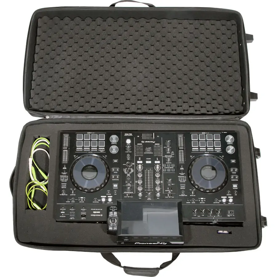 Walkasse W-EVAPICKFOAM-XXL Maleta DJ EVA Multi formato CONTROLADOR L-XXL, Negra (Ruedas & Correa de hombro). Walkasse W-EVAPICKFOAM-XXL
