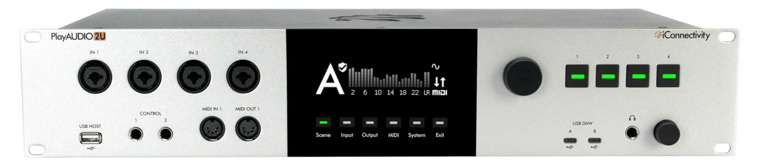 iConnectivity PLAYAUDIO 2U Interface Audio PLAYAUDIO 2U