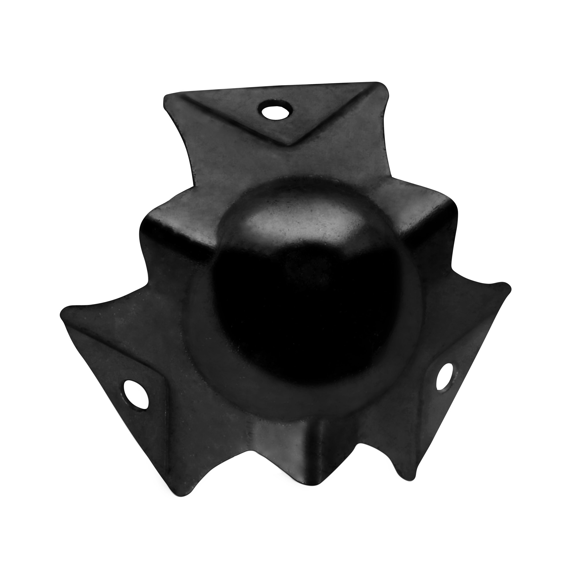 Adam Hall Cantonera de bola pequeña de tres patas con paso perfil para 6109, ne 4113 BLK