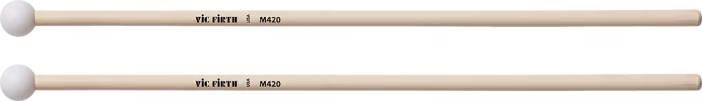 Vic Firth Mazas M420 Vf Teclado Articulate Series Acetal - Hard (3/4\") PVFM420