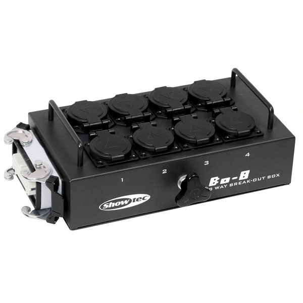 Showtec BO-8-S1 Caja de Conexiones 50281 BO-8-S1 50281