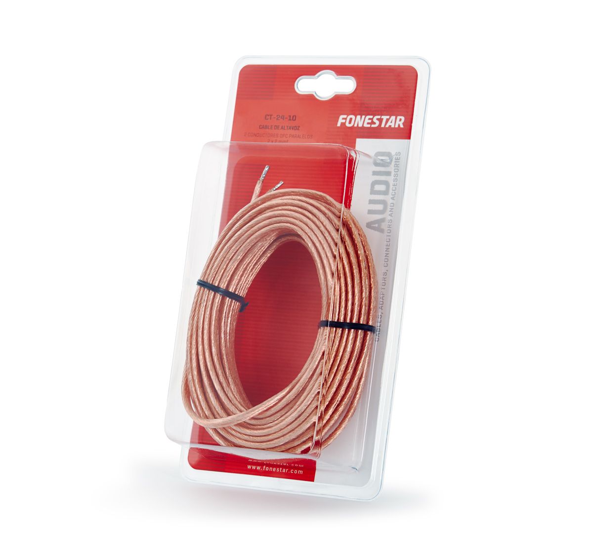 Fonestar CT-24-10 Cable altavoz profesional 10 metros CT-24-10