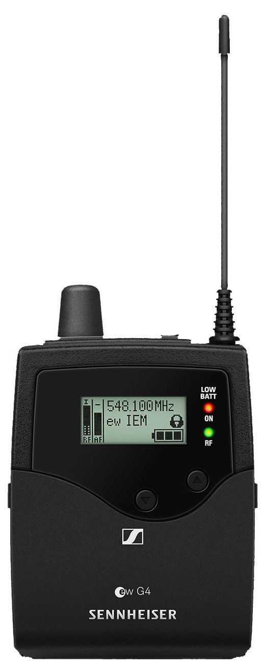 Sennheiser EK IEM G4 Banda A1 Petaca Receptora + Auricular IE4 EK IEM G4 Banda A1