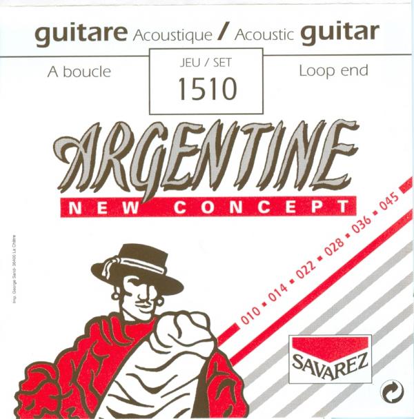 Savarez Argentine 1510 Set Cuerdas Guitarra Acústica/Gypsy 1510