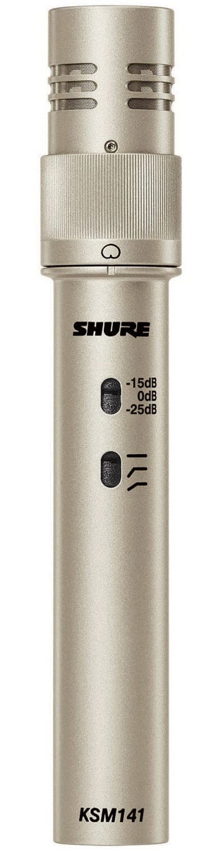 SHURE KSM141 SL Micrófono de Condensador con Patrón Dual KSM141SL