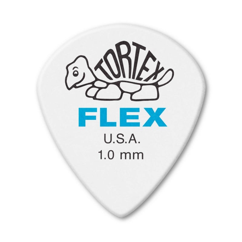 Dunlop Tortex Flex Jazz III XL de 1,00 mm Pack 12 Un. 466P100
