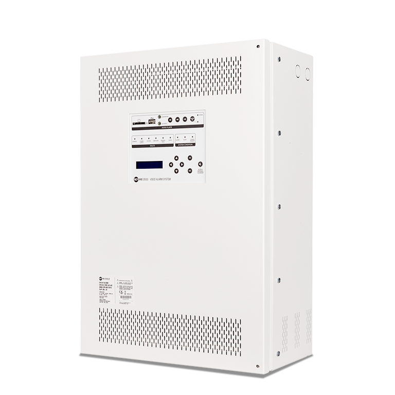 RCF MX 3500-6 Unidad Principal Amplificada Sistema Alarma MX 3500/6