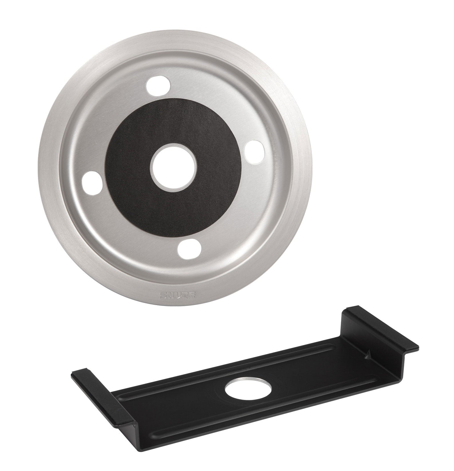 SHURE A310AL-FM Montaje en superfície para MXA310, color aluminio A310AL-FM