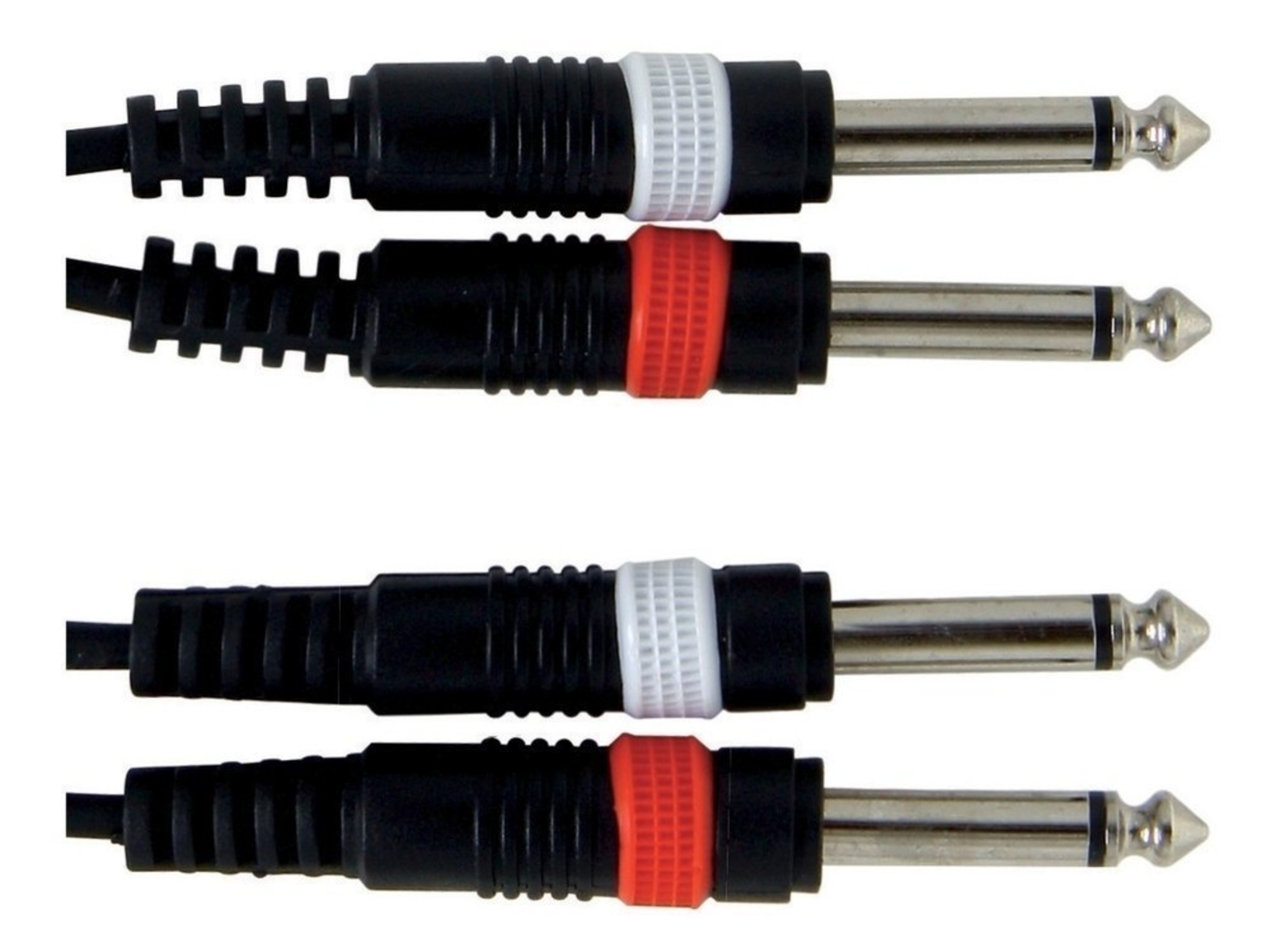 Gewa Cable doble Basic Line U/C 5 2x Jack Mono 6,3 mm - 2x Jack Mono 6,3 mm 3M 2x Jack Mono 6,3 mm - 2x Jack Mono 6,3 mm 3M
