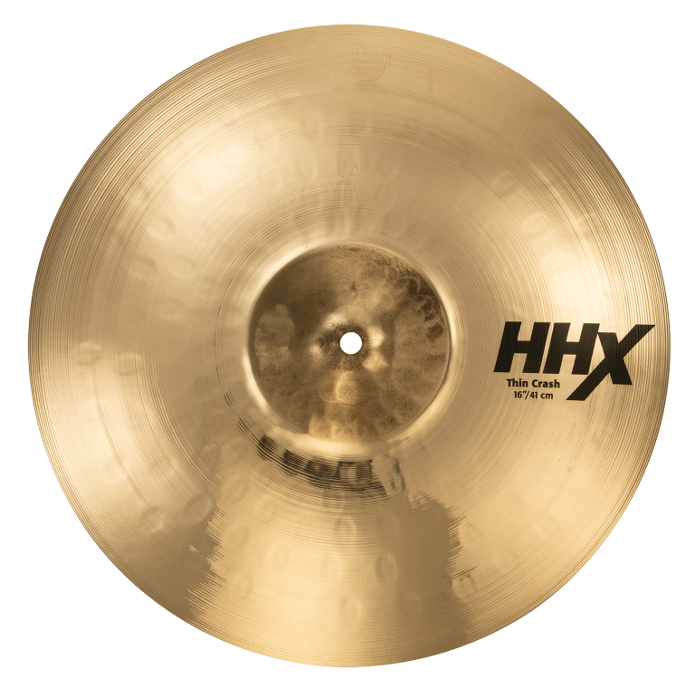 Sabian 11606XTB 16" HHX Thin Crash Brilliant Finish 11606XTB