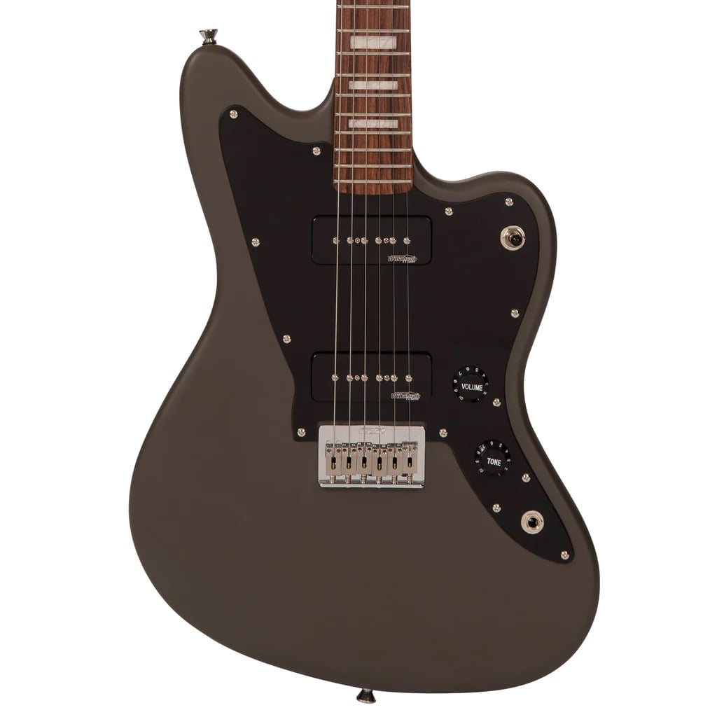 Vintage V65 HT Satin Grey Guitarra Eléctrica Vintage V65 HT Satin Grey