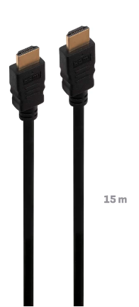 Fonestar 7904K-15 Cable HDMI 2.0. UHD 4K 60Hz. 18 Gbps. CCS. 26+28 AWG. 15 m. 7904K-15
