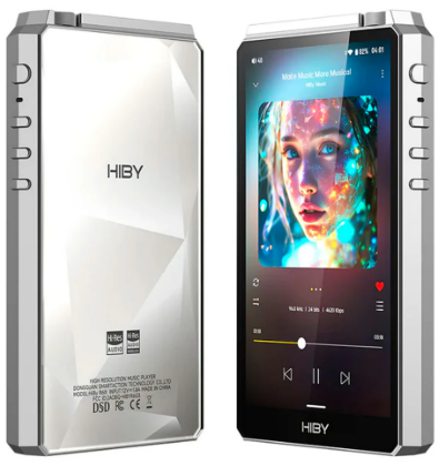 HIBY R6 III 2025 Plata Reproductor Hi-Res R6 III 2025 Plata