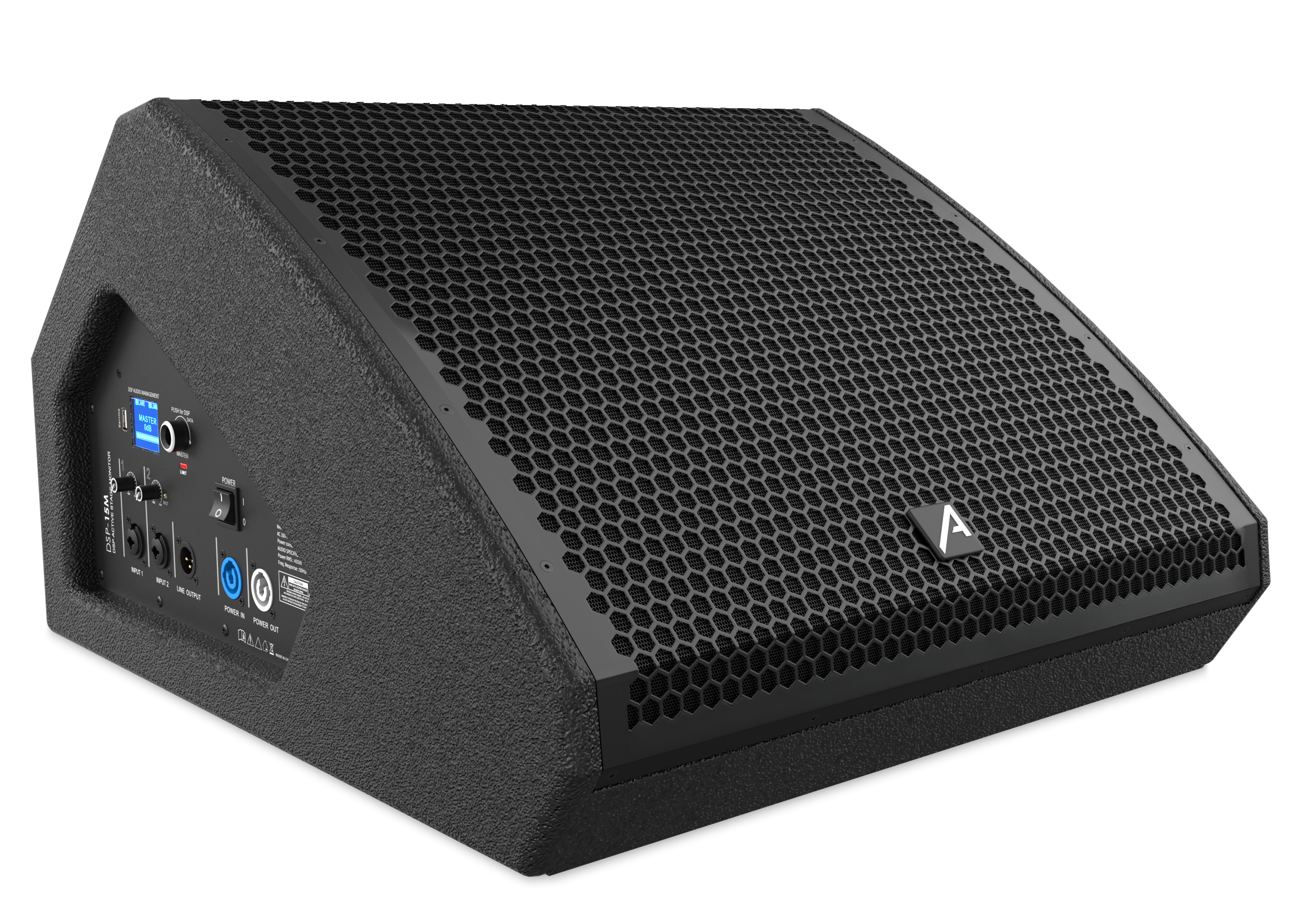 Audibax Pro DSP15M Monitor Coaxial Activo Escenario 400W RMS DSP15M