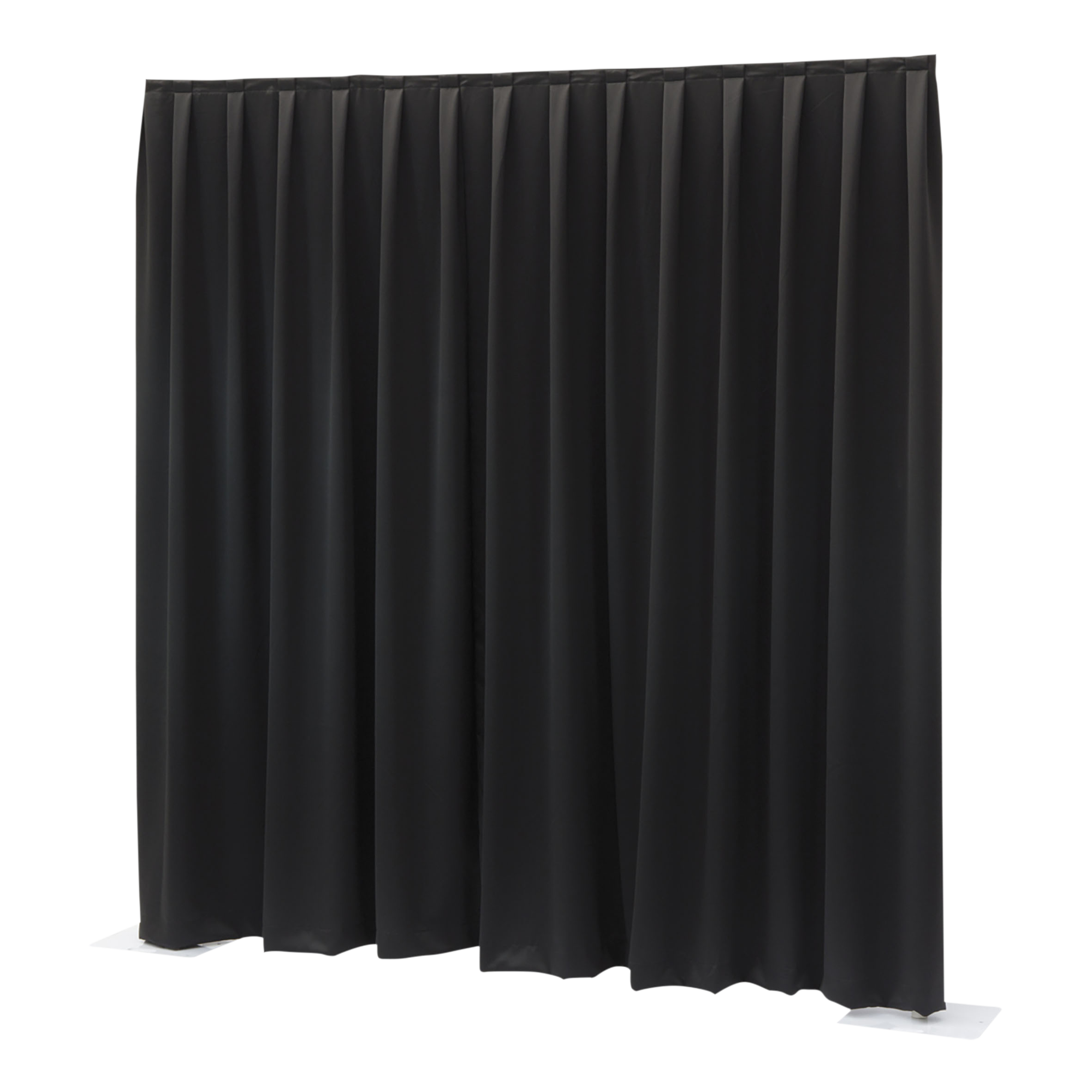 WENTEX Telón P&D Molton 300 g/m² De color negro - 400 x 300 cm (anchura x al 89883