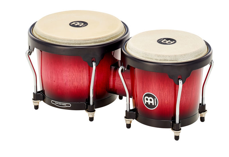 Meinl HB100WRB Set de Bongos 6" 3/4 + 8" Wine Reb Burst HB100WRB