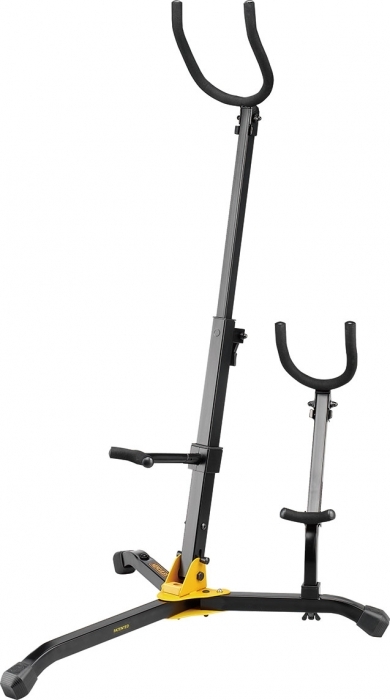 Hercules DS536B Soporte Saxo Barítono + Alto/Tenor DS536B