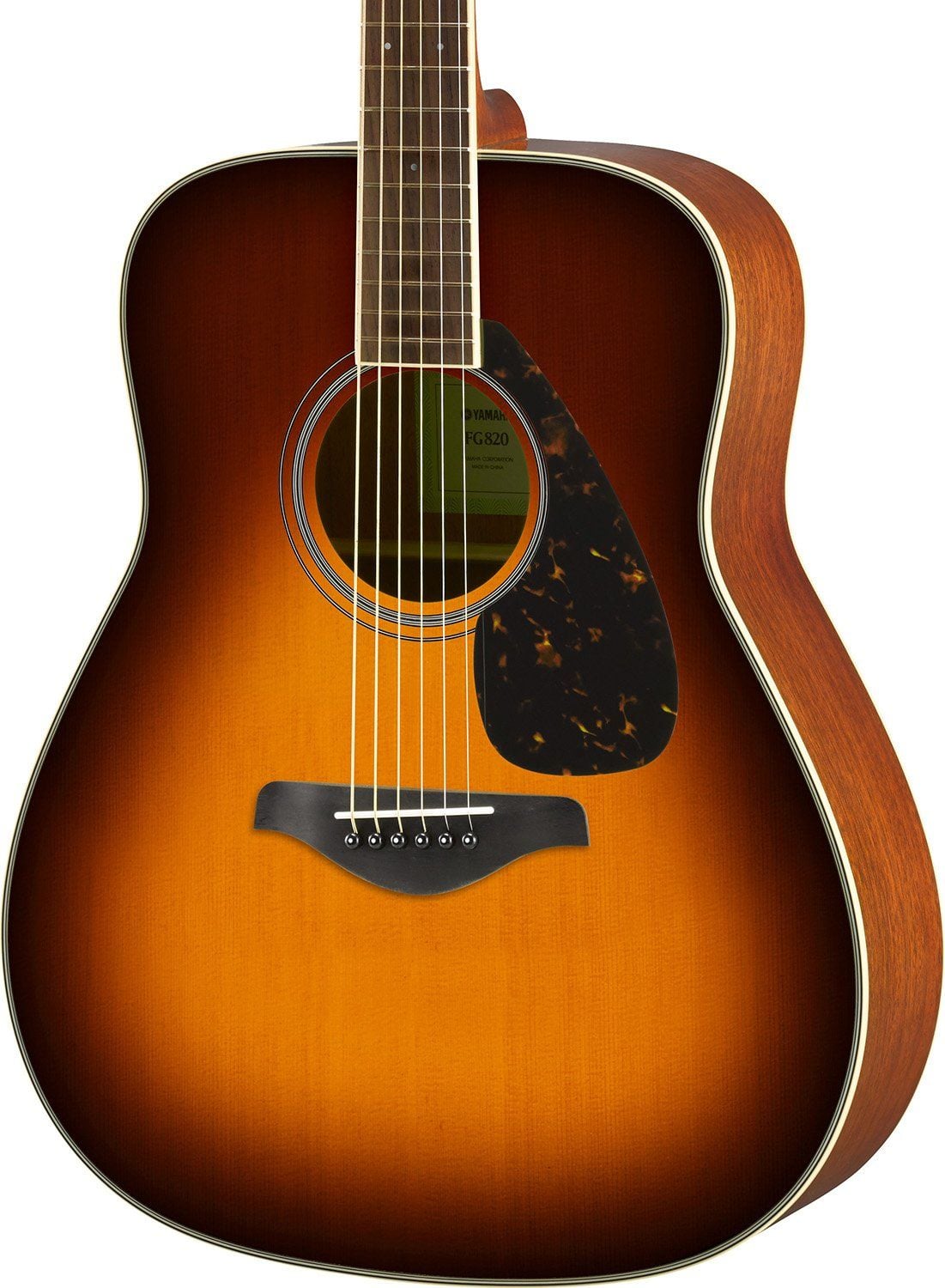 Yamaha FG820BSll Guitarra Acústica BROWN SUNBURST FG820ll