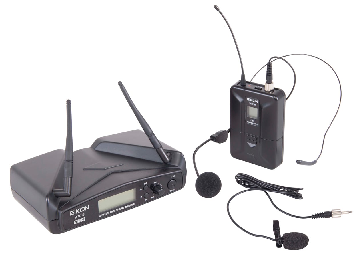 Eikon WM700H. Sistema Micrófono Inalámbrico de Diadema PLL UHF WM700H