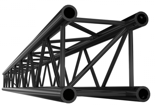 Showtec FQ30400B Straight 4000mm Black Pro-30 Square F Truss FQ30400B