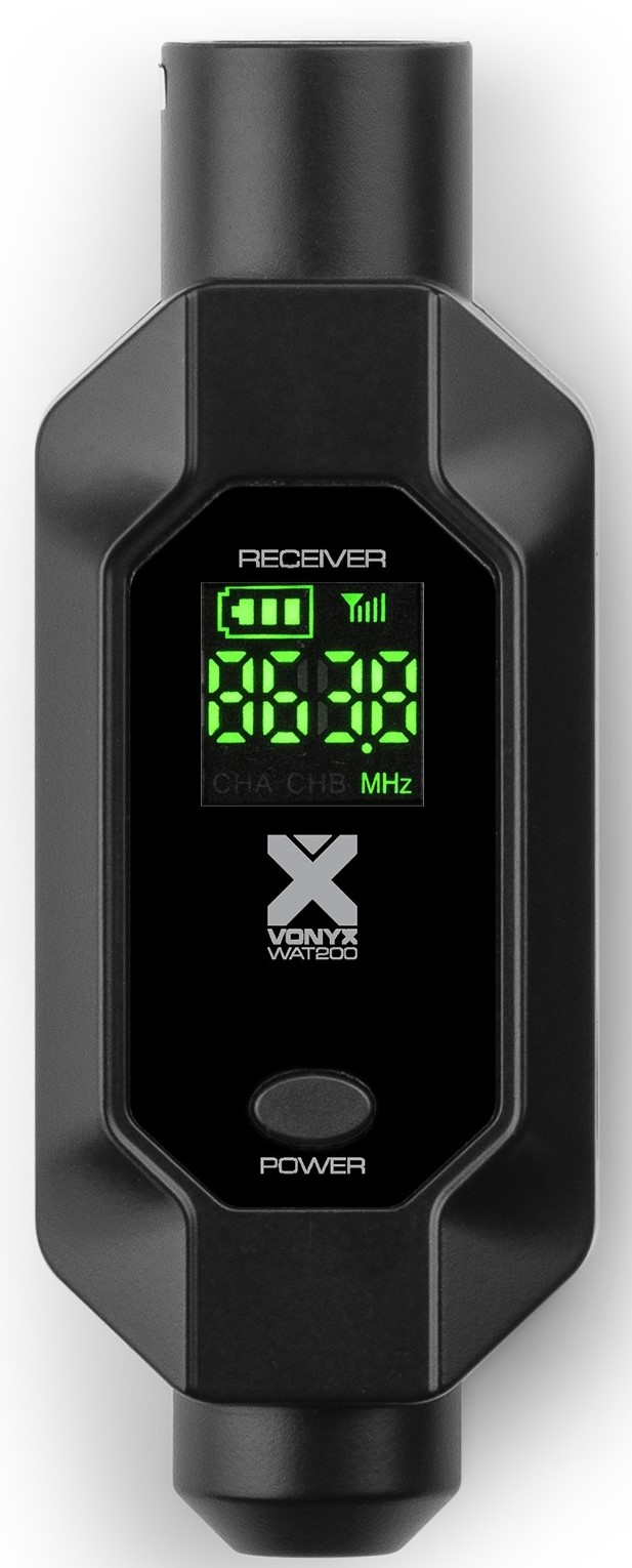 VONYX WAT200R Receptor Audio Inalámbrico WAT200R Receiver Audio System