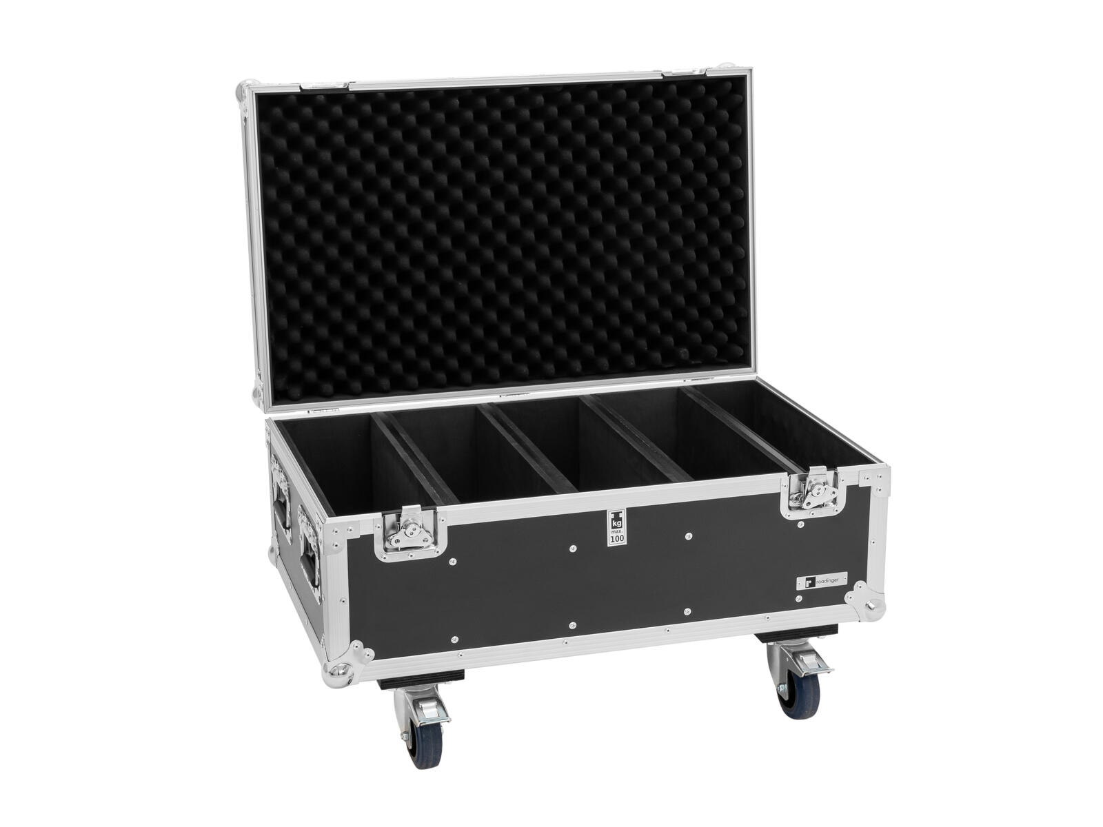 Roadinger SMD PRO Flightcase 4x LED Strobe SMD PRO