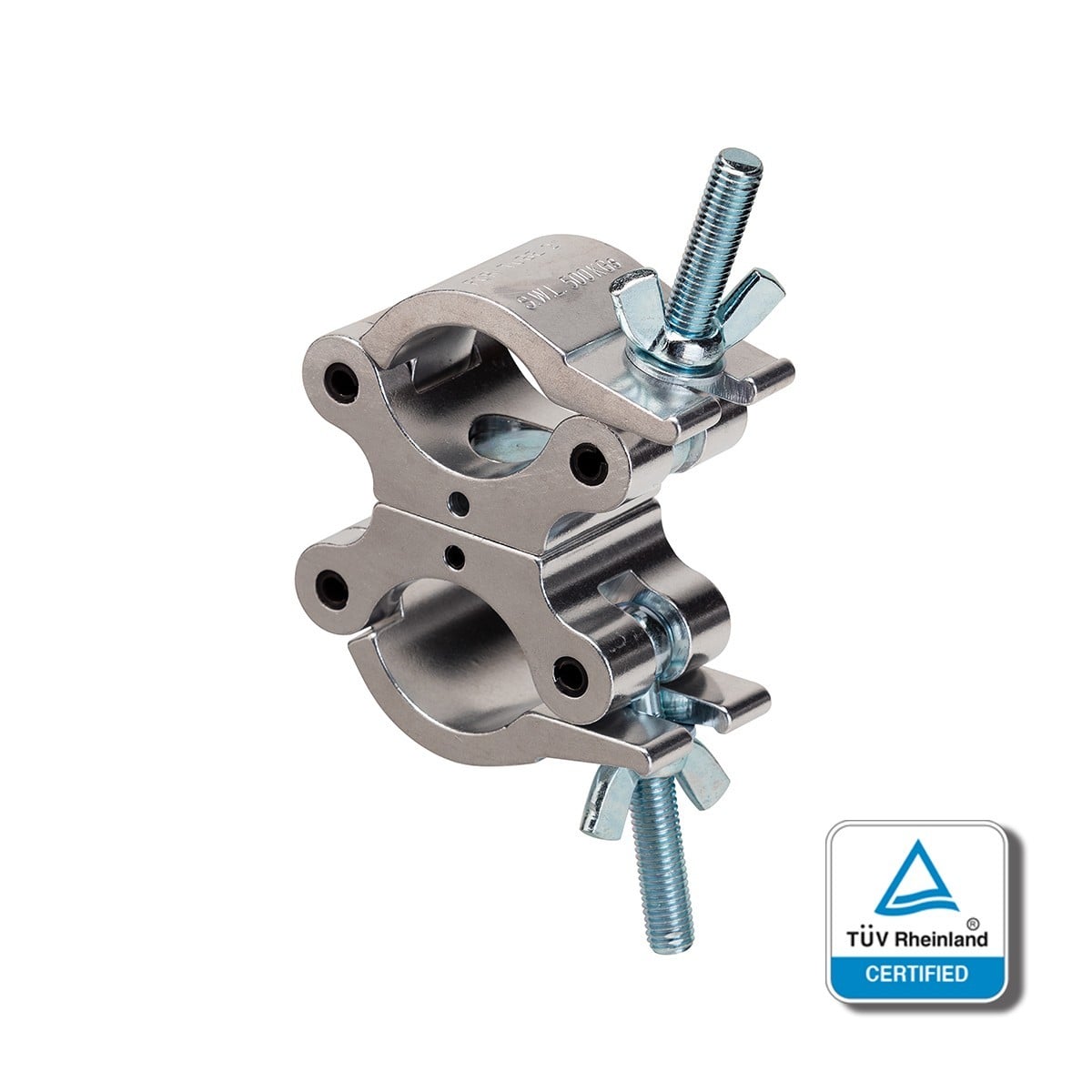 Soundsation Acoplador giratorio de aluminio SLH50-500DA de 38-51 mm – 50 mm de an SLH50-500DA