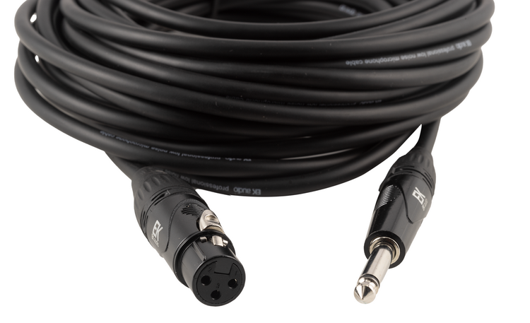 EK Audio Cable Para Micrófono Jack-Xlr Hembra De 9 Metros PXJ0019