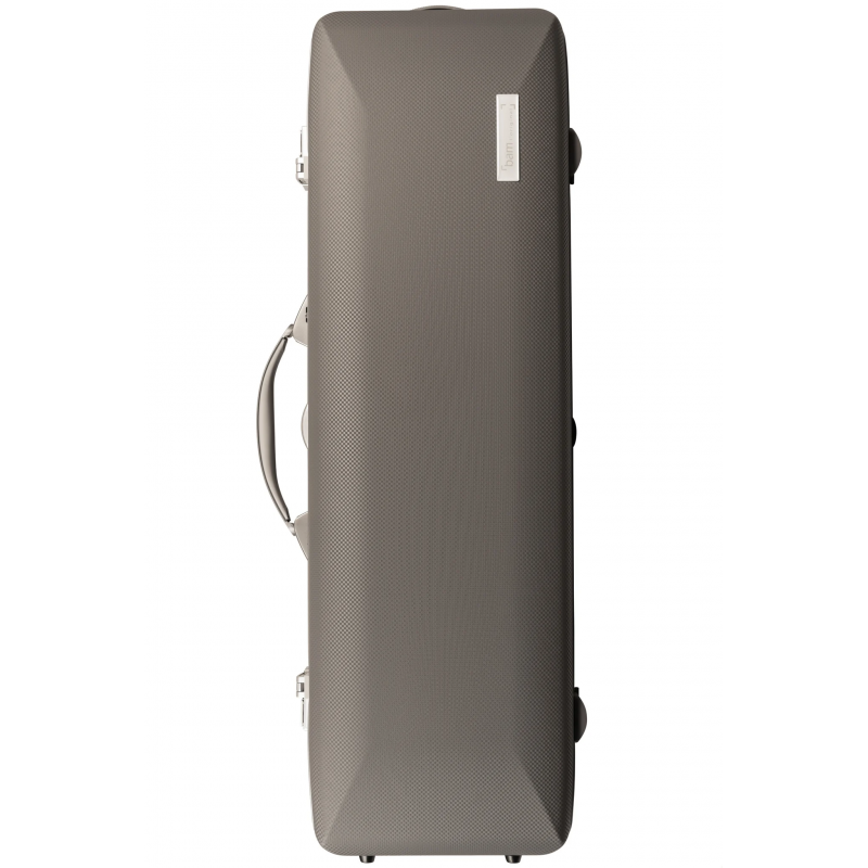 Bam Estuche violín  PANT2018XL Panther Hightech rectangular 4/4 Gray Gris AEVBPANT2018XLG