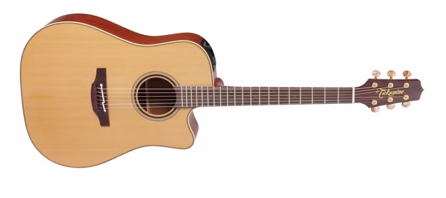 TAKAMINE GTVP3DC Guitarra P3 E/A Dreadnought Cutway - Natural GTVP3DC