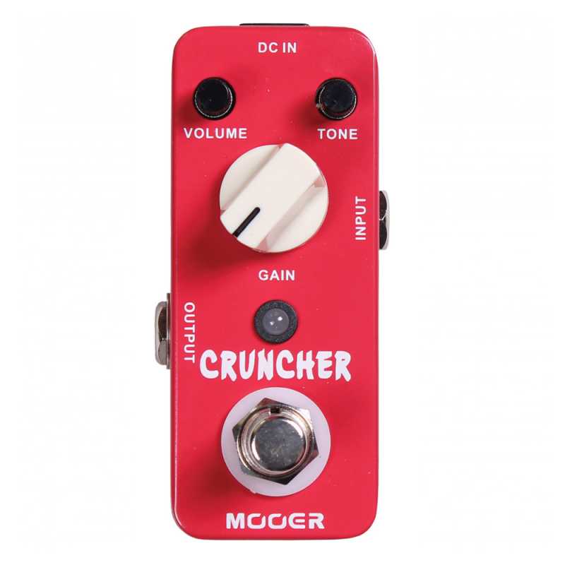 Mooer CRUNCHER DISTORTION Pedal de Distorsion CRUNCHER DISTORTION