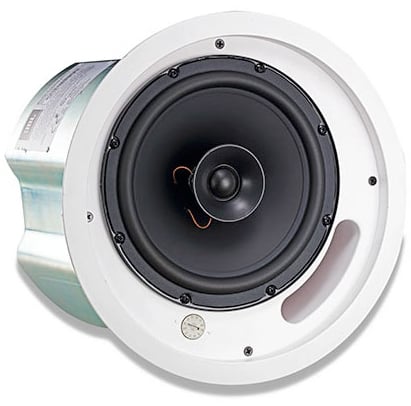 JBL Control-18C-T Caja todo-rango de 2 vías coaxial compacta, para empotrar en techo, para línea de 100/70 V. Pareja Control-18C-T
