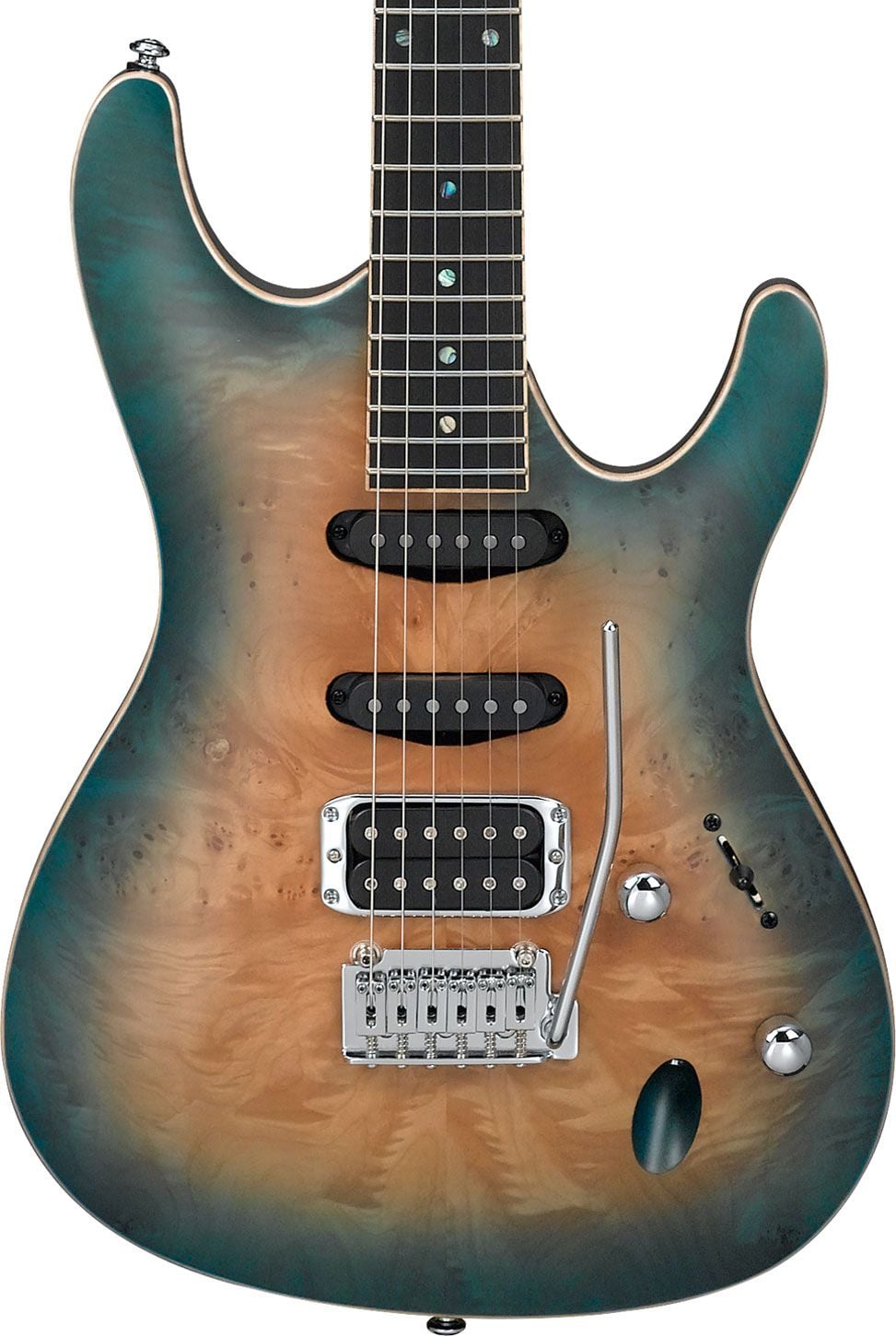 Ibanez SA460MBW-SUB Guitarra Eléctrica Sunset Blue Burst SA460MBWSUB