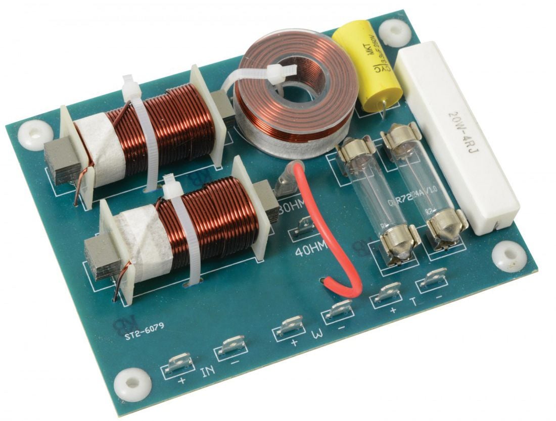 Qtx Filtros 2 Vías 2KHz 200W 4/8 Ohm 900.592UK Filtros 2 Vías 2KHz-200W