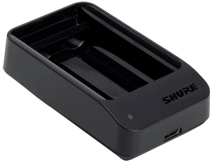 SHURE SBC10-903E Cargador de batería para transmisores SLXD con baterías recargables SB903 SBC10-903E