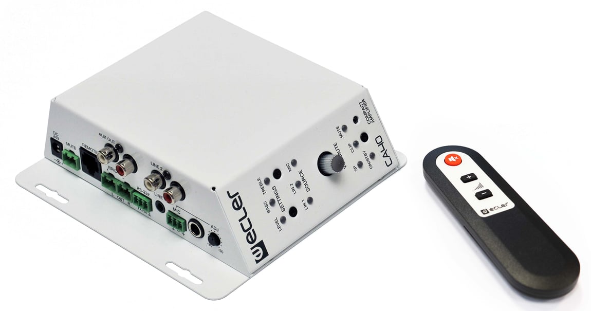 Ecler Amplificador Compacto para Integración AV CA40