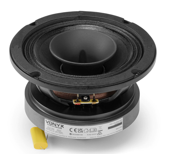 VONYX CCD16 Altavoz Coaxial 6" para Graves y Agudos CCD16