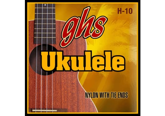 GHS Juego Cuerdas Ukelele Soprano/Concert- 25-32-36-28 CGHH-10
